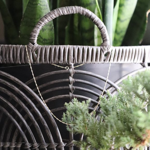 10K Solid Gold Singapore Chain Necklace "Weavers of Connection" necklace - Picture 12 of 16